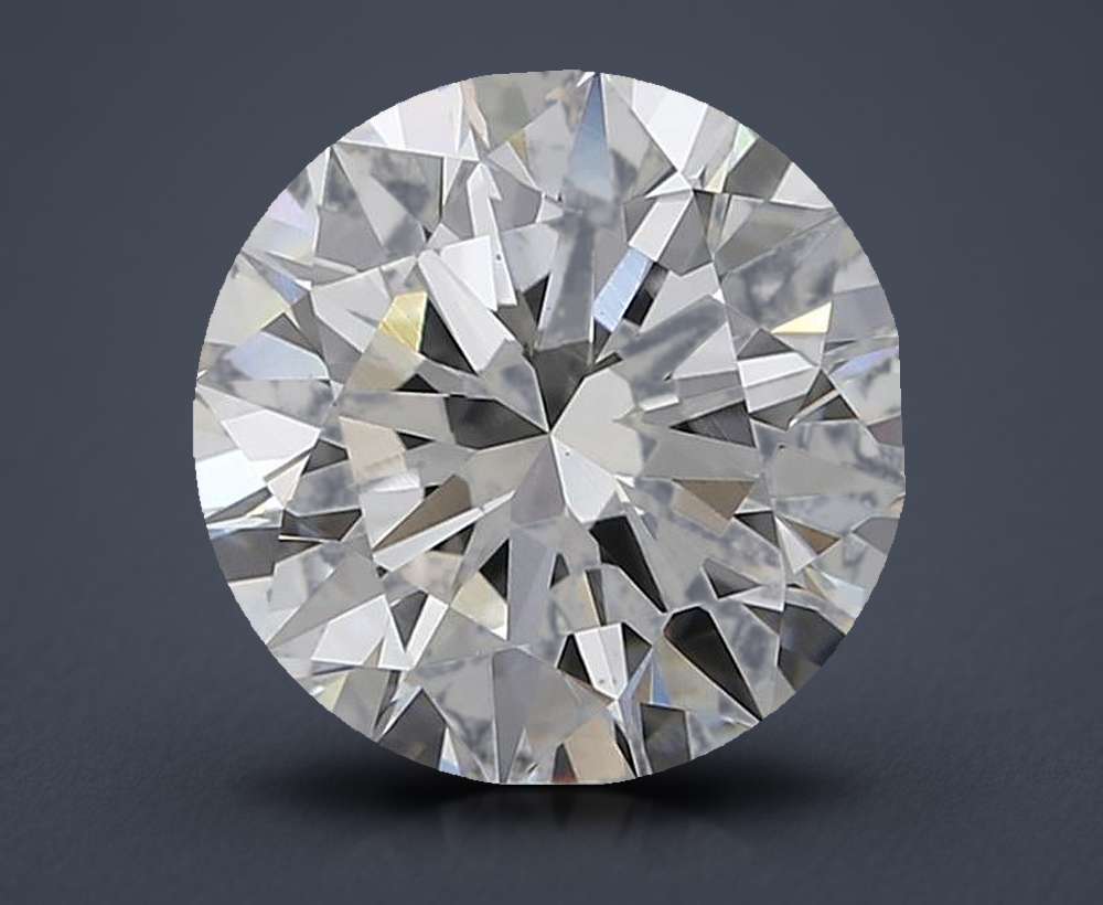 2.00 Carat Round Lab Diamond