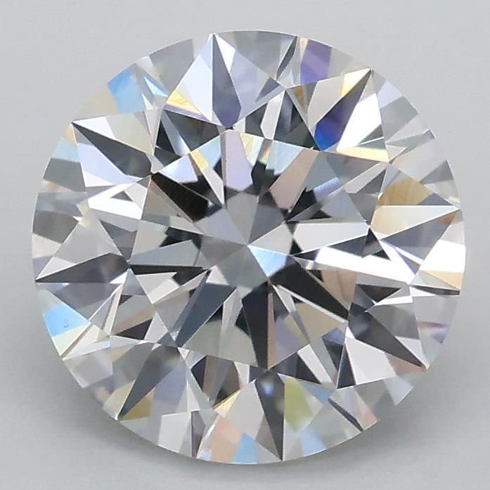 2.04ct F VS1 Rare Carat Ideal Cut Round Lab Grown Diamond