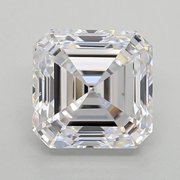 1.55ct D VS2 Rare Carat Ideal Cut Asscher Lab Grown Diamond