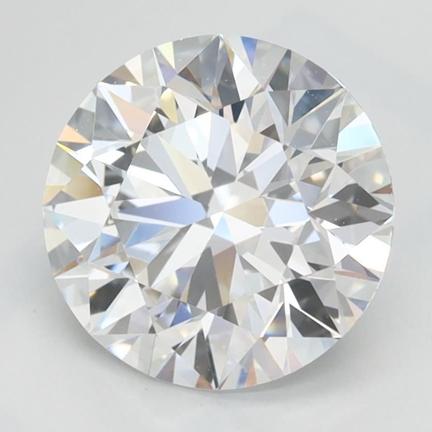 2.11ct D VVS1 Rare Carat Ideal Cut Round Lab Grown Diamond