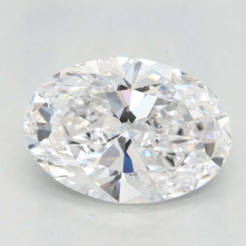 1.18ct D VVS2 Rare Carat Ideal Cut Oval Lab Grown Diamond