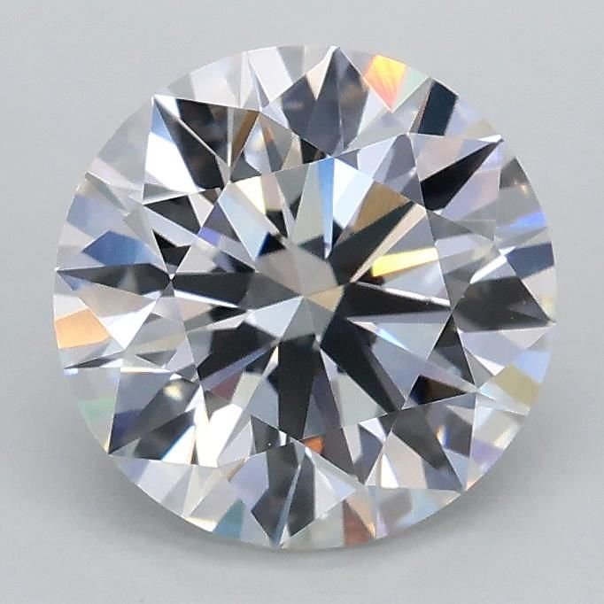 1.58ct D VVS2 Rare Carat Ideal Cut Round Lab Grown Diamond
