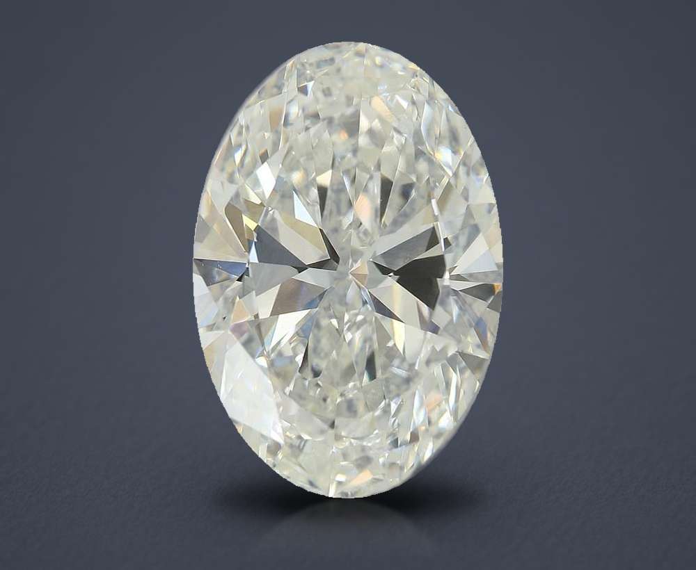 7.67 Carat Oval Lab Diamond