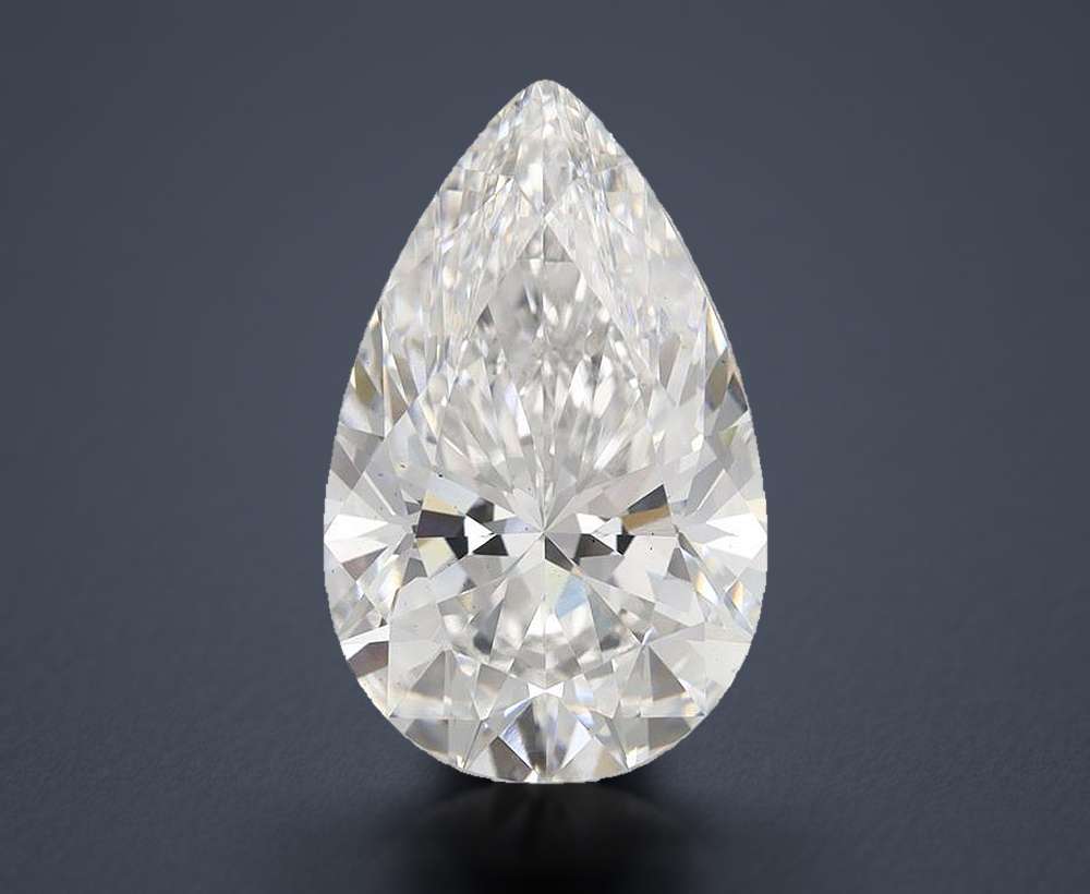7.18 Carat Pear Lab Diamond