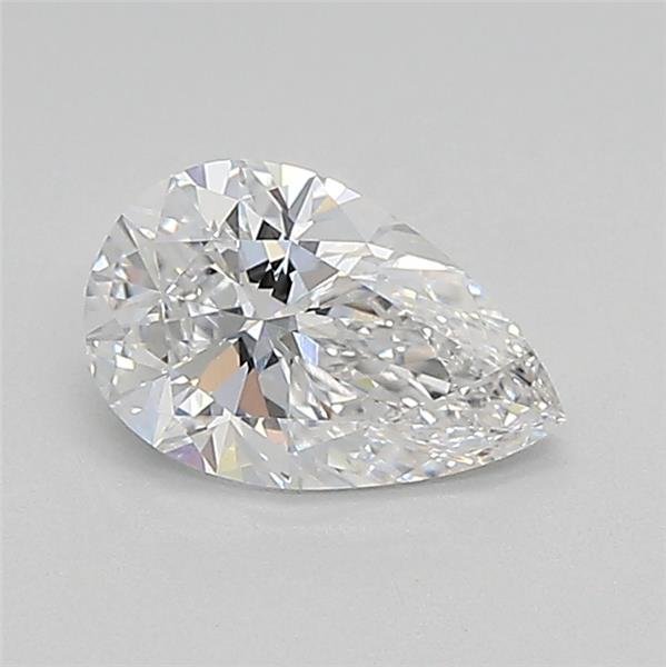 0.63ct D VVS2 Rare Carat Ideal Cut Pear Lab Grown Diamond