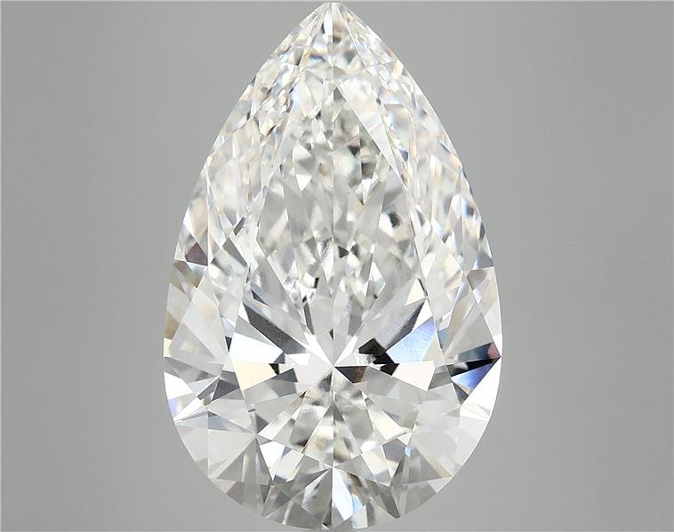 10.24ct F VVS2 Rare Carat Ideal Cut Pear Lab Grown Diamond