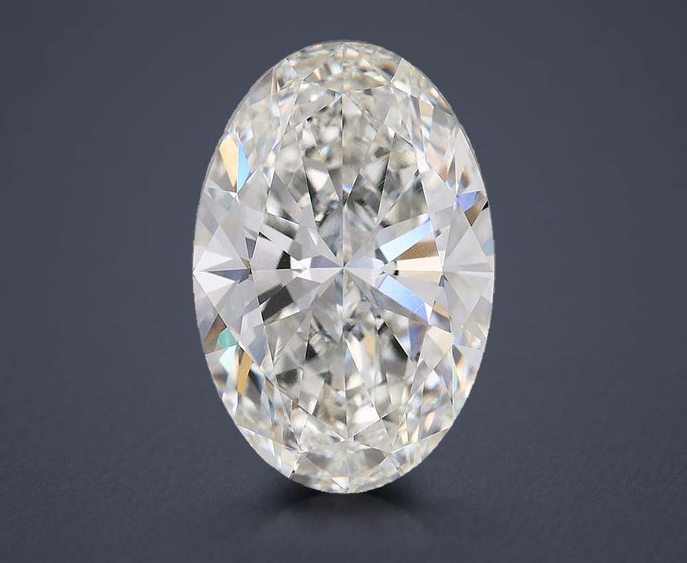 7.02 Carat Oval Lab Diamond
