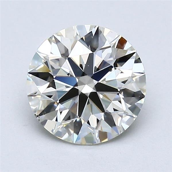 1.26ct K SI1 Rare Carat Ideal Cut Round Diamond