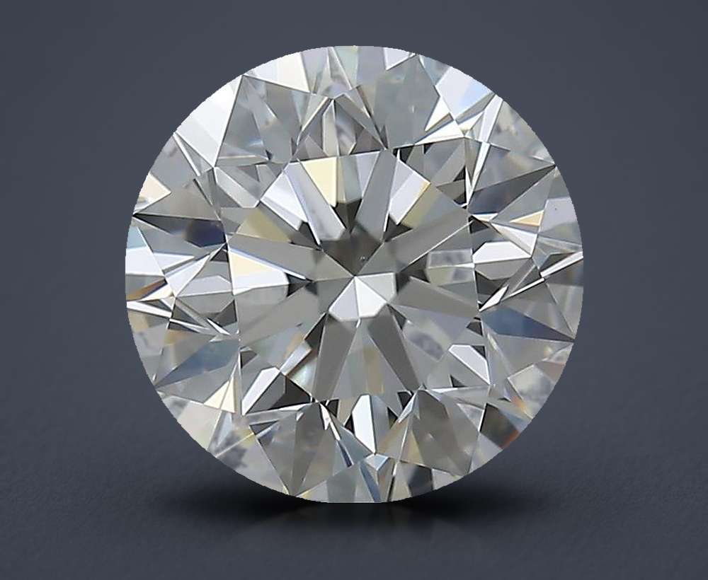 3.51 Carat Round Natural Diamond