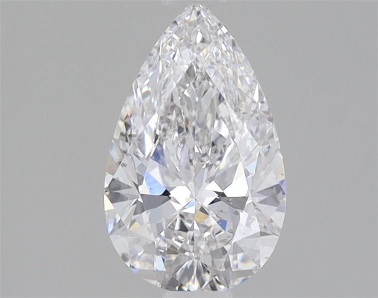 0.86ct E SI1 Rare Carat Ideal Cut Pear Lab Grown Diamond