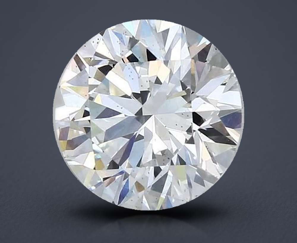 3.44 Carat Round Lab Diamond