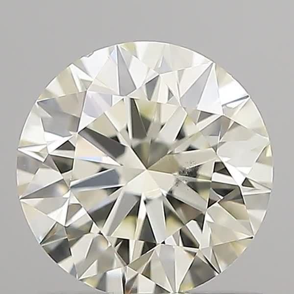 0.71ct K VS2 Rare Carat Ideal Cut Round Diamond