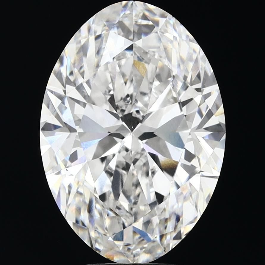 12.04ct E VS1 Rare Carat Ideal Cut Oval Lab Grown Diamond