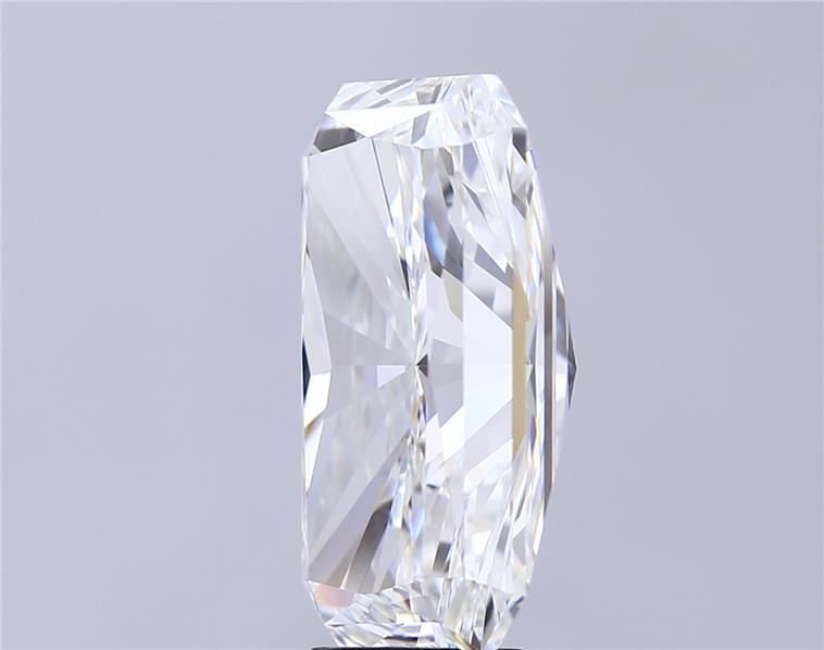11.09ct F VVS2 Rare Carat Ideal Cut Radiant Lab Grown Diamond