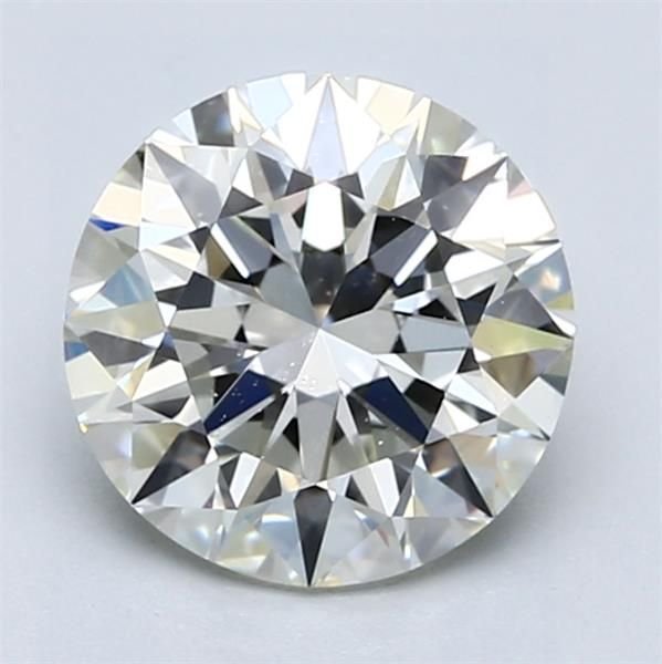 2.28ct J VVS2 Rare Carat Ideal Cut Round Diamond