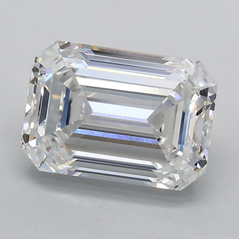2.09ct E VVS2 Rare Carat Ideal Cut Emerald Lab Grown Diamond