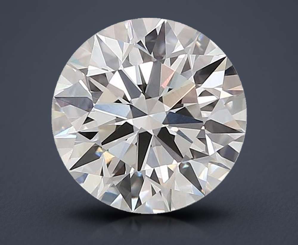 3.03 Carat Round Lab Diamond