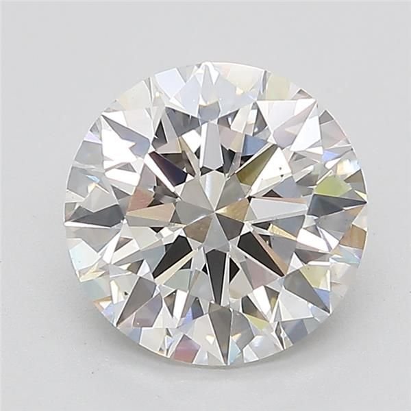 2.15ct F VS2 Excellent Cut Round Lab Grown Diamond