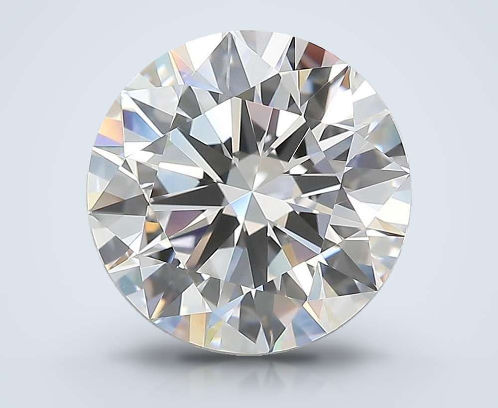 3.66 Carat Round Lab Diamond