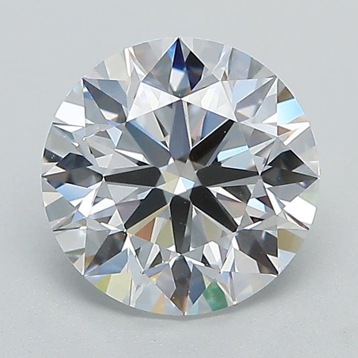 1.70ct D VS2 Rare Carat Ideal Cut Round Lab Grown Diamond