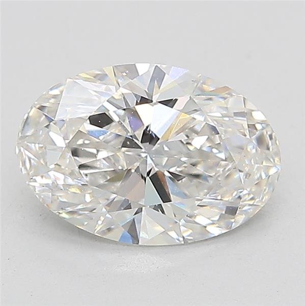 1.59ct F VS1 Rare Carat Ideal Cut Oval Lab Grown Diamond