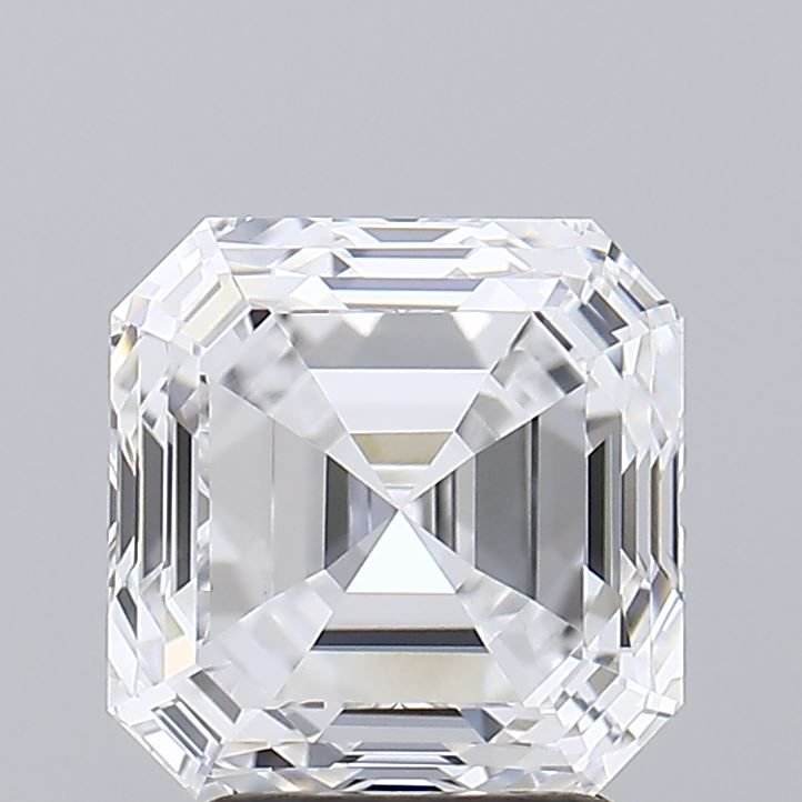 3.53ct D VVS2 Very Good Cut Asscher Lab Grown Diamond