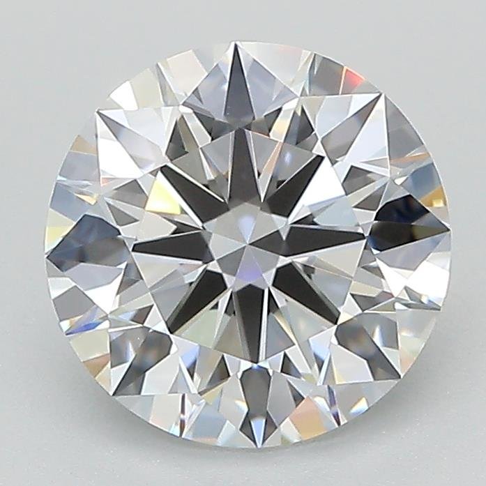 2.09ct D VVS1 Rare Carat Ideal Cut Round Lab Grown Diamond