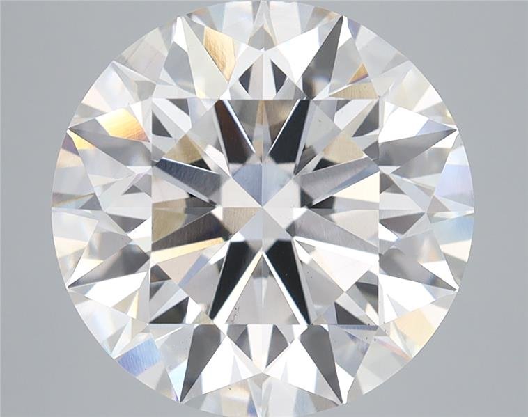 6.58ct G VS1 Rare Carat Ideal Cut Round Lab Grown Diamond