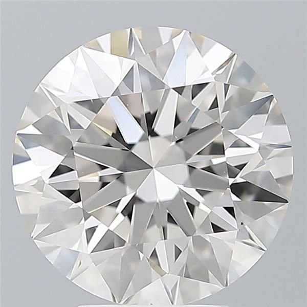 4.03ct J VS1 Rare Carat Ideal Cut Round Diamond