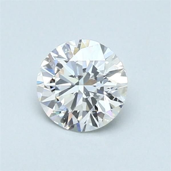 0.54ct D SI1 Rare Carat Ideal Cut Round Diamond