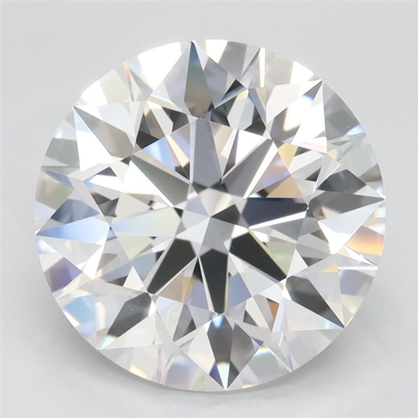 3.93ct D VVS1 Rare Carat Ideal Cut Round Lab Grown Diamond