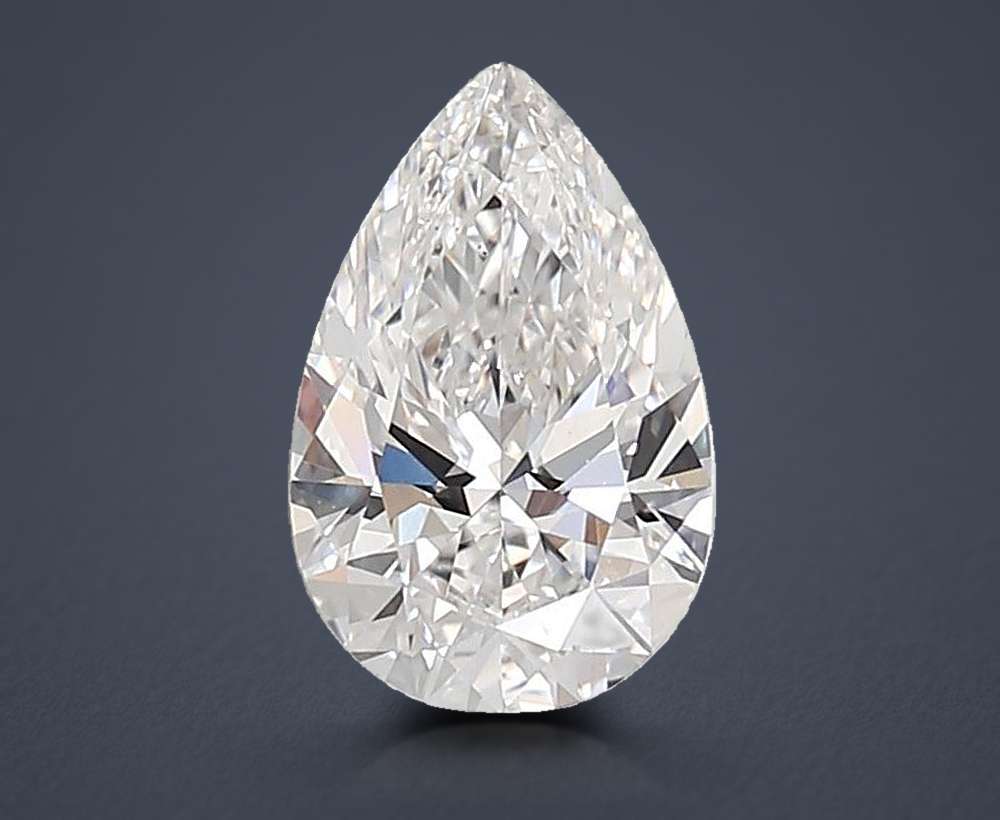 2.00 Carat Pear Lab Diamond