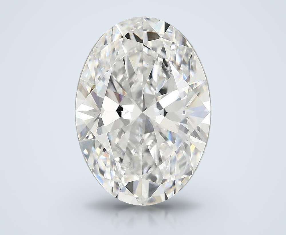 4.00 Carat Oval Lab Diamond