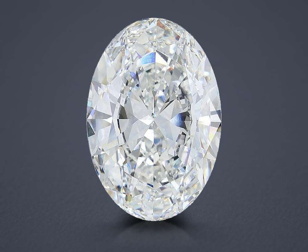 14.55 Carat Oval Lab Diamond