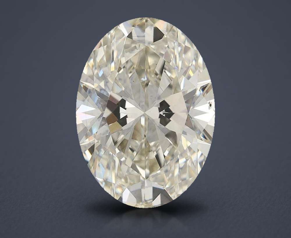 4.58 Carat Oval Lab Diamond