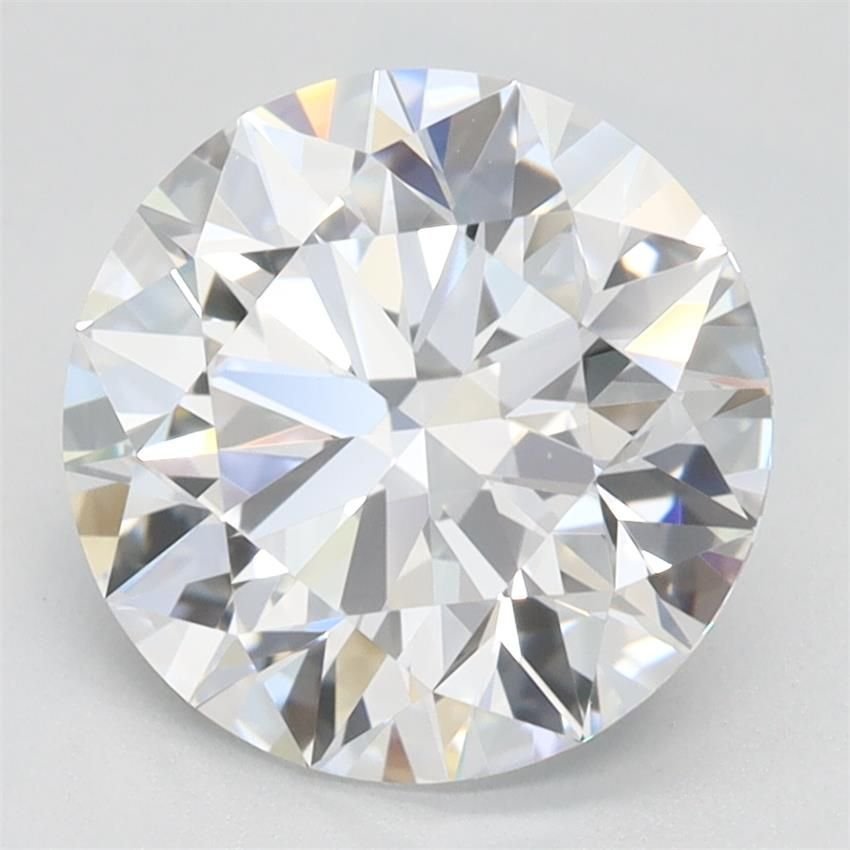 2.46ct D VVS1 Rare Carat Ideal Cut Round Lab Grown Diamond