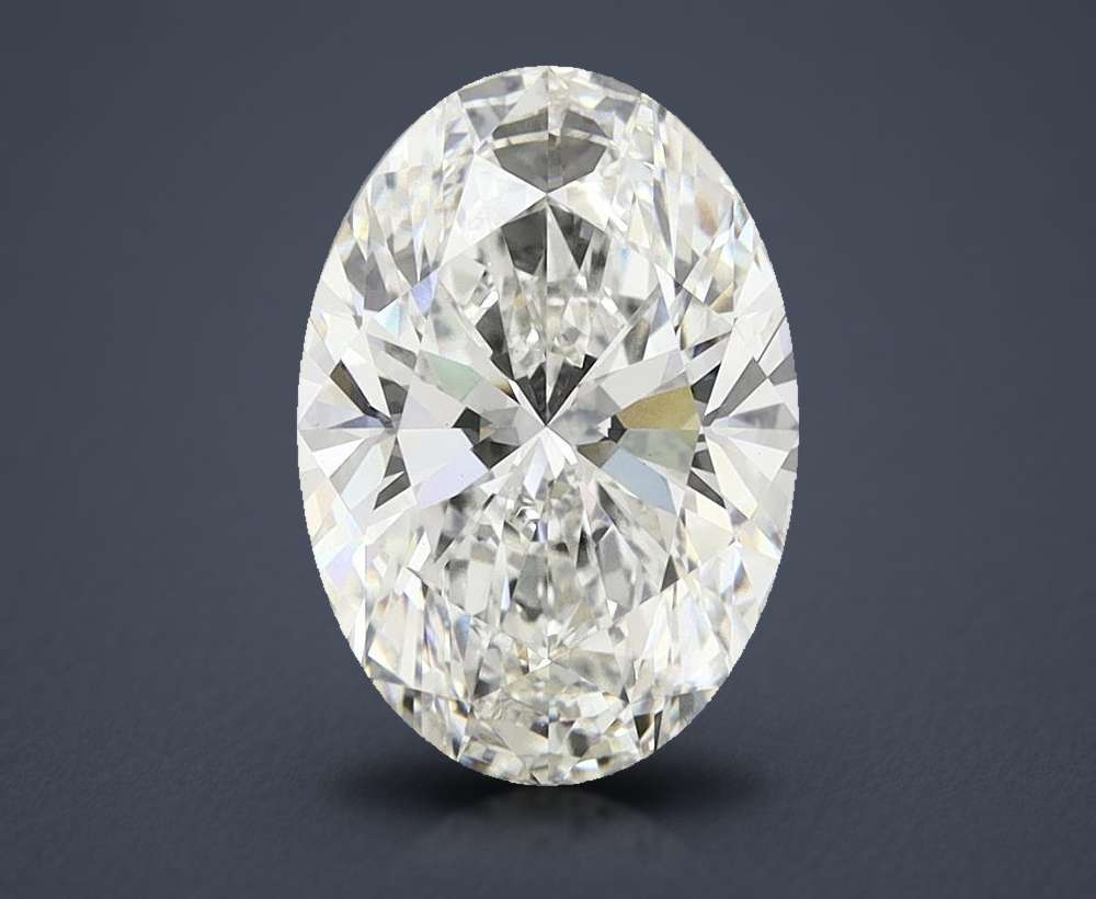 8.25 Carat Oval Lab Diamond