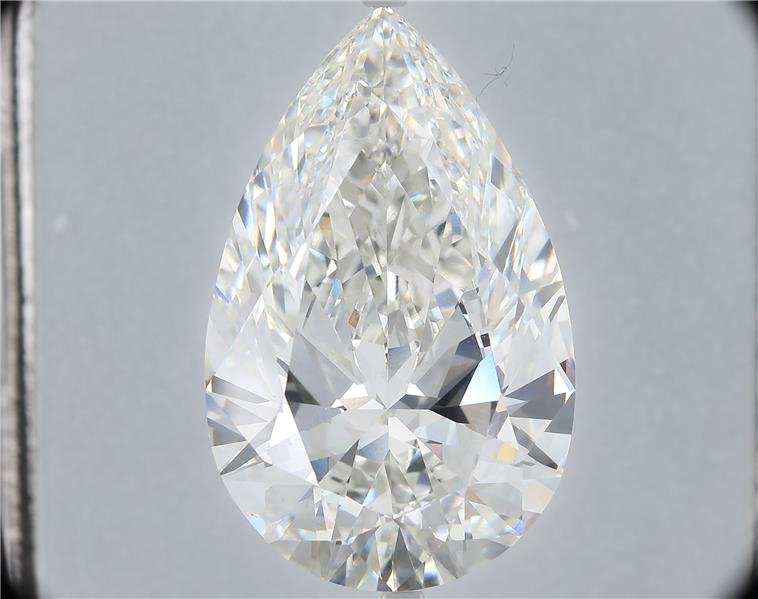 26.69ct G VVS2 Rare Carat Ideal Cut Pear Lab Grown Diamond