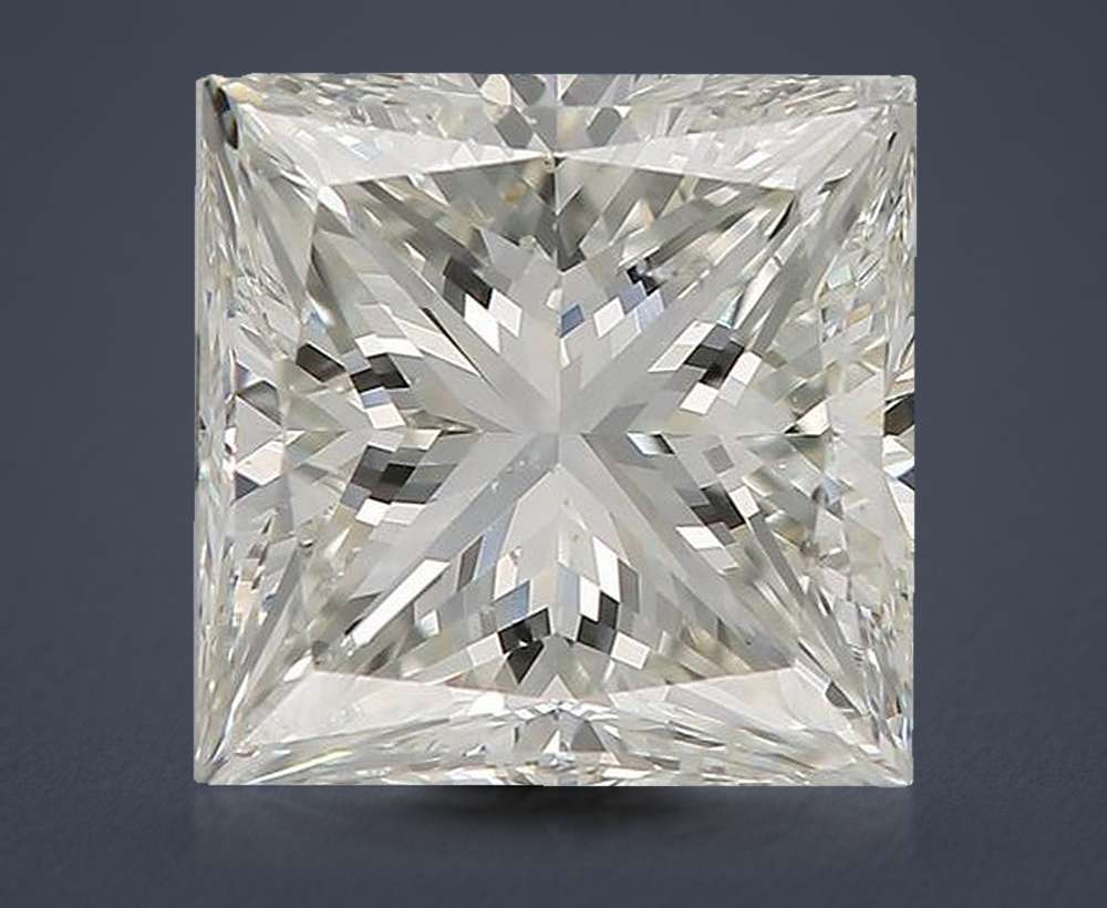 3.63 Carat Princess Natural Diamond