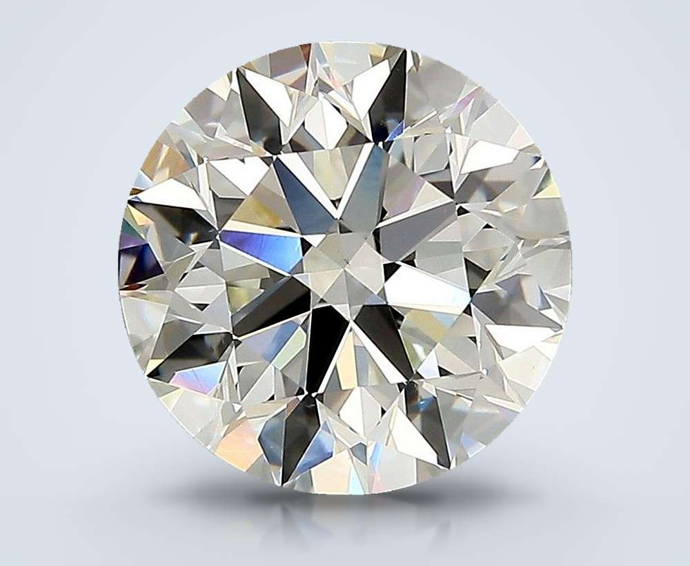 3.71 Carat Round Natural Diamond