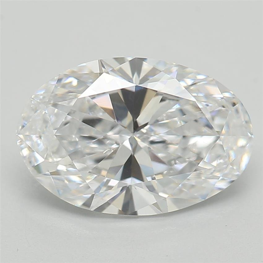 1.29ct D VS2 Rare Carat Ideal Cut Oval Lab Grown Diamond