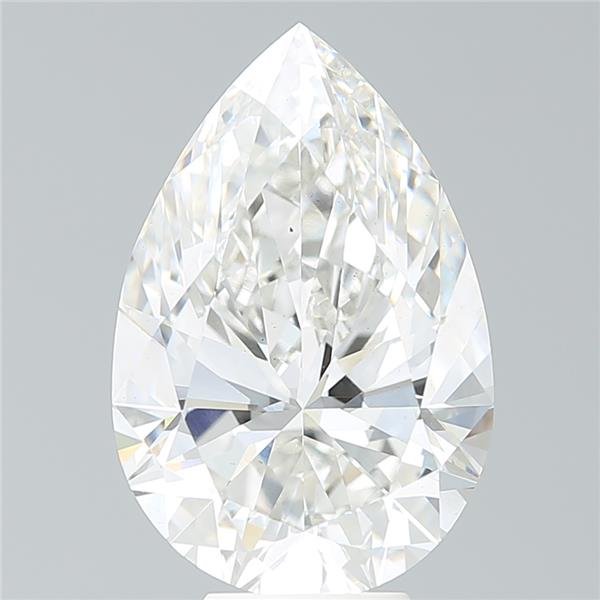 7.60ct G VS2 Rare Carat Ideal Cut Pear Lab Grown Diamond