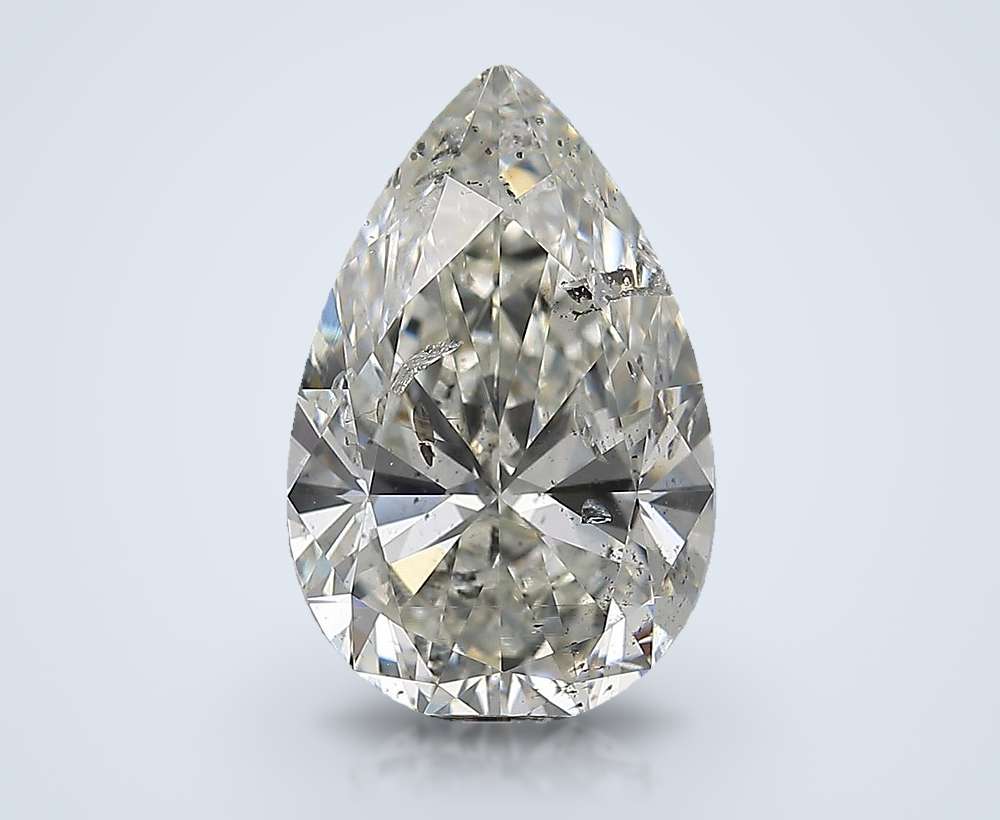 4.01 Carat Pear Natural Diamond