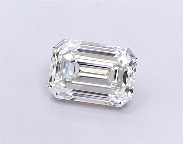 1.26ct F VVS2 Rare Carat Ideal Cut Emerald Lab Grown Diamond