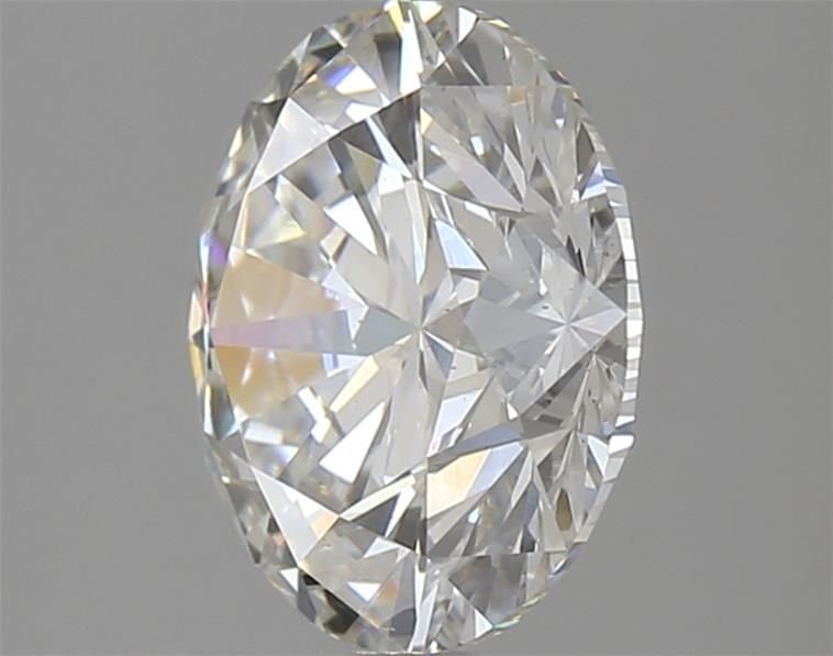 3.76ct F SI1 Rare Carat Ideal Cut Round Lab Grown Diamond