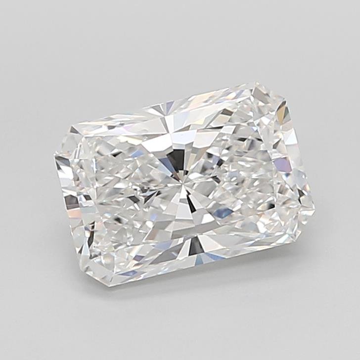 3.06ct E VVS2 Very Good Cut Radiant Lab Grown Diamond