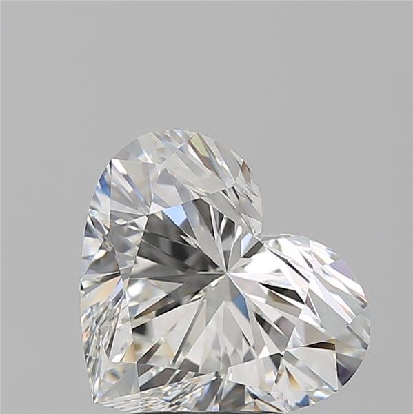 3.28ct I VS1 Rare Carat Ideal Cut Heart Diamond