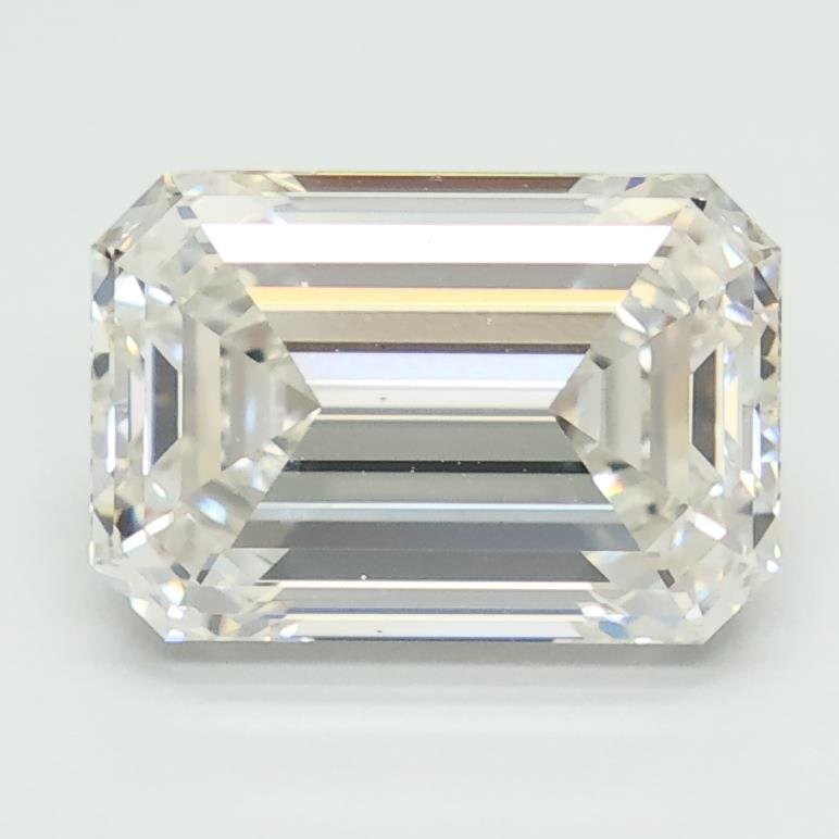 3.07ct G VS1 Rare Carat Ideal Cut Emerald Lab Grown Diamond