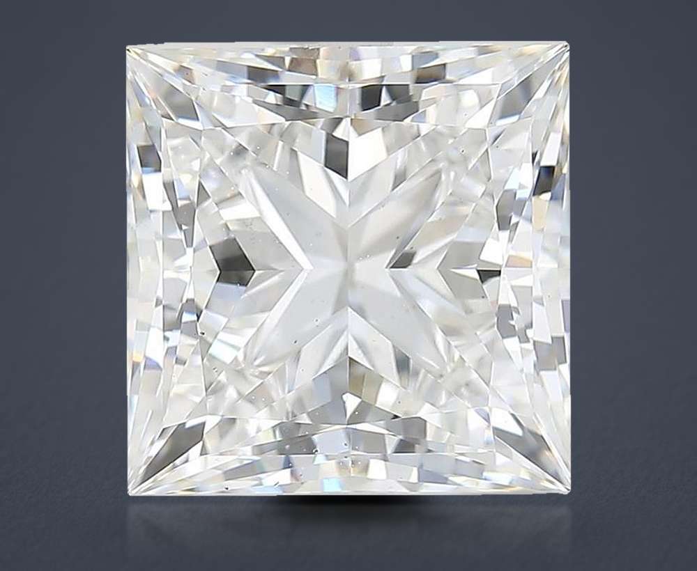7.05 Carat Princess Lab Diamond