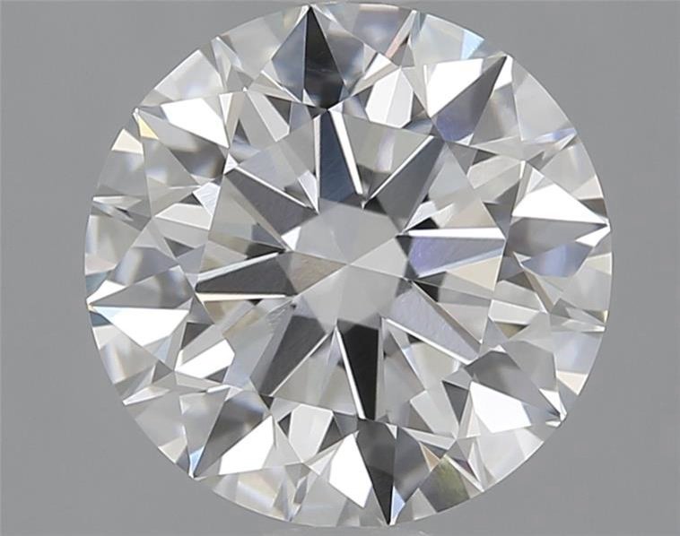 2.18ct F IF Rare Carat Ideal Cut Round Lab Grown Diamond